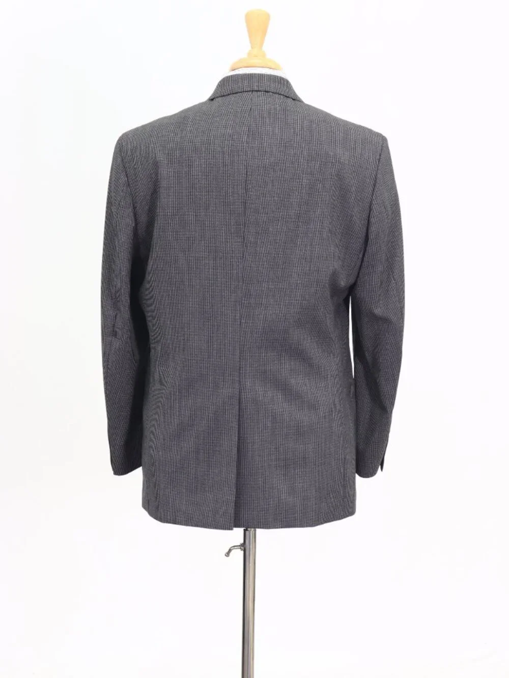 Nautica 41R Gray Blazer Sport Coat Jacket 2-Button Houndstooth W883